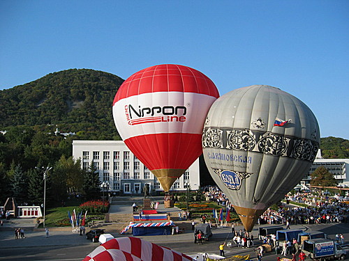 Фестиваль воздушных шаров в Железноводске